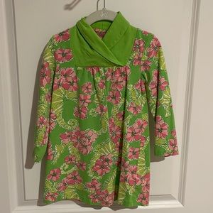 EUC size XS 2-3 Lilly Pulitzer long sleeve dress